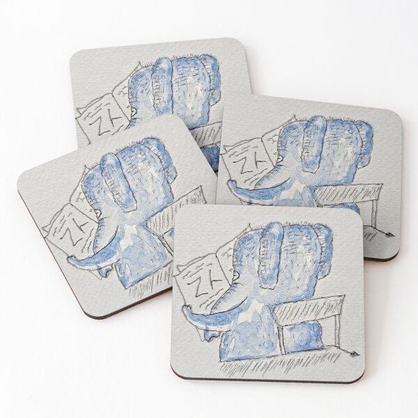 Item preview, ​I Understand! - Upside Down Reading Elephant designed and sold by Rak Scenist.
