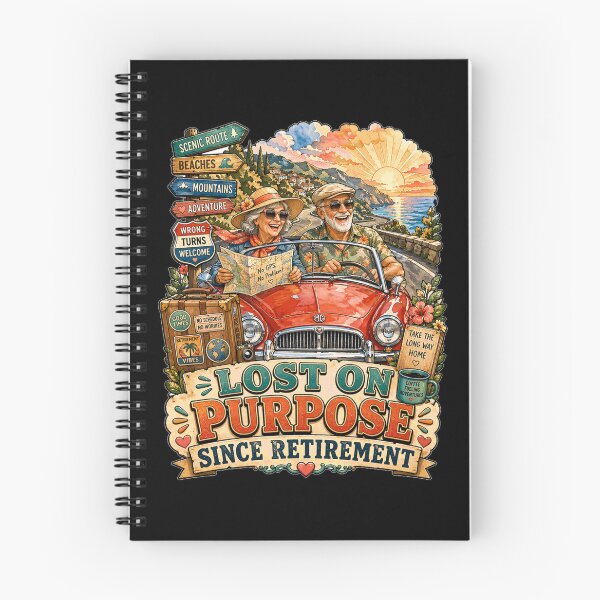 Item preview, Retirement Humor Art Design Lost On Purpose Since Retirement designed and sold by fantasticdesign.