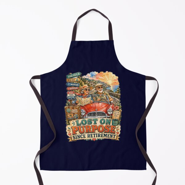 Item preview, Retirement Humor Art Design Lost On Purpose Since Retirement designed and sold by fantasticdesign.