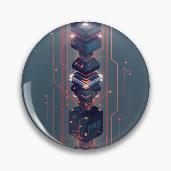 Item preview, The Totem of Circuitry designed and sold by AbstractAnom.