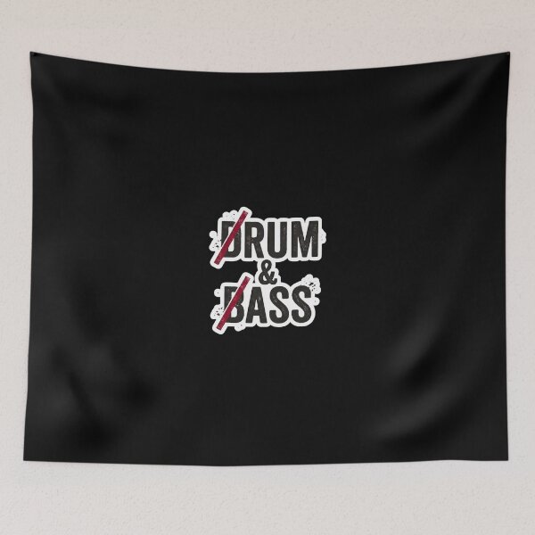 Item preview, Drum & Bass Strikethrough | Rum & Ass Funny Rave | DnB With A Twist designed and sold by SergioMiklos.
