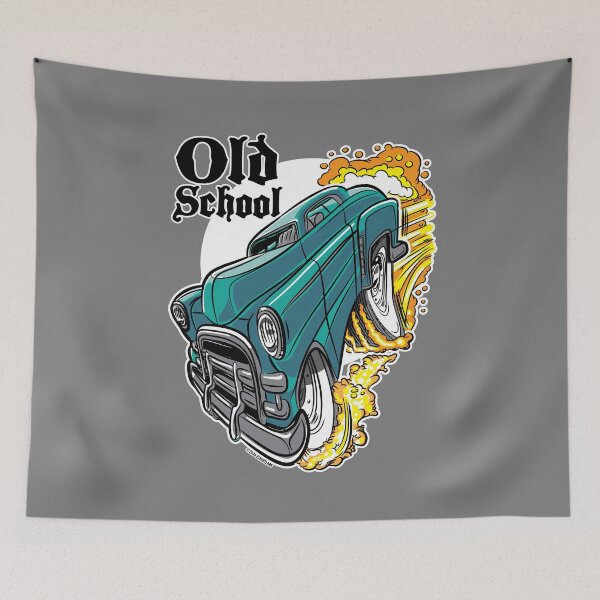 Item preview, Old School Hot Rod designed and sold by eShirtLabs.