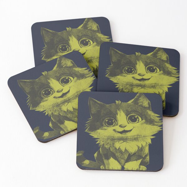 Item preview, Cute Smiling Cat designed and sold by kinpirks.