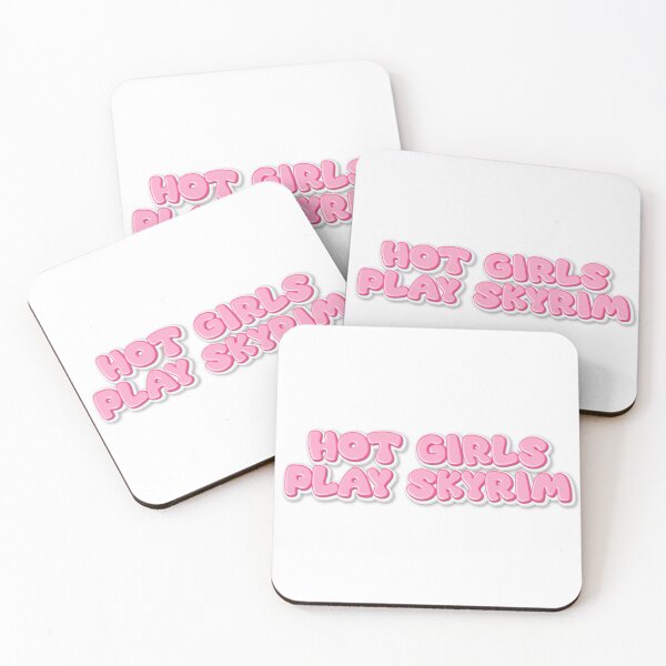 Item preview, Hot Girls Play Skyrim Pink Bubble Design designed and sold by girlgamerstudio.