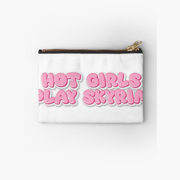 Item preview, Hot Girls Play Skyrim Pink Bubble Design designed and sold by girlgamerstudio.