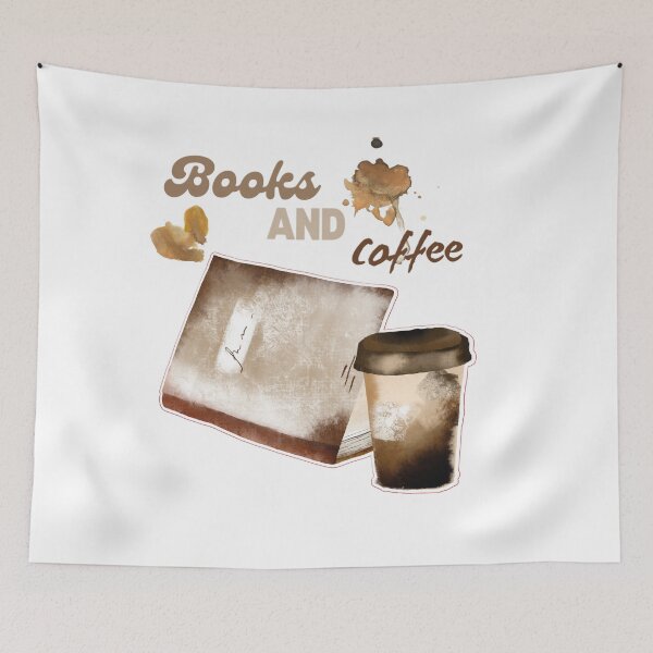 Item preview, All I Need Is Books & Coffee designed and sold by JoPiCreative.