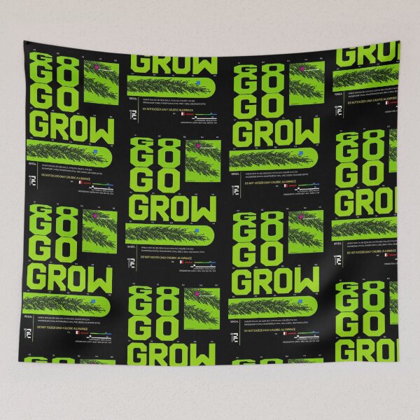 Item preview, GROW Plant Poster - MARATHON designed and sold by FigNewto.