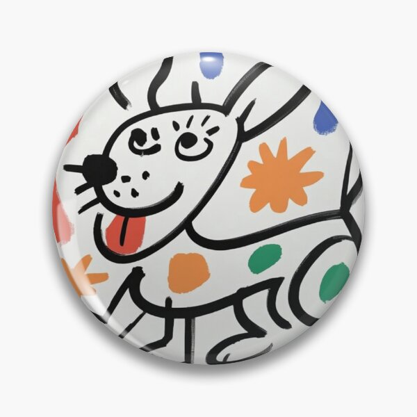 Item preview, Colorful Abstract Puppy Pop Art Style designed and sold by RAISC.