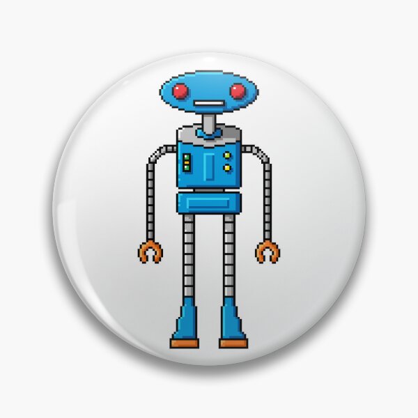 Item preview, Pixel Robot 236 designed and sold by Vampireslug's House of Pixels.