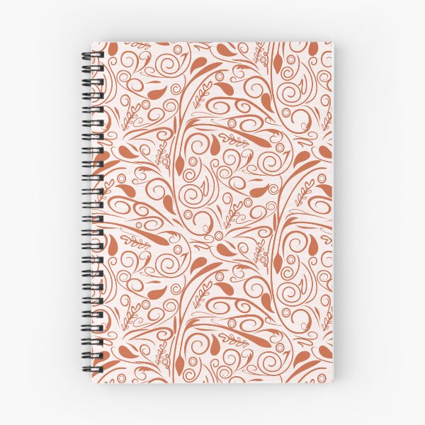 Item preview, Elegant Autumn Orange Swirls & Flourishes  designed and sold by amegaitdesign.