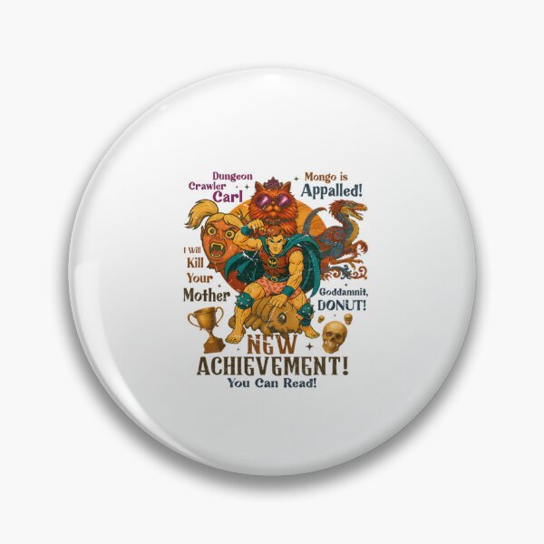 Item preview, Dungeon Crawler Carl Retro Bookish designed and sold by PamoHunter.