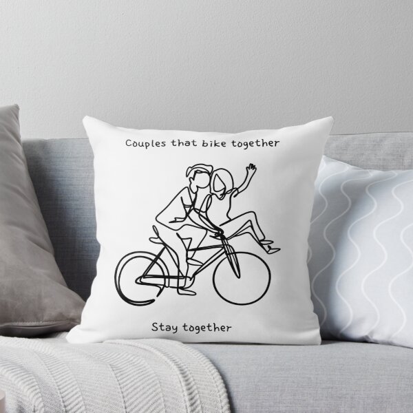 Item preview, couples biking together designed and sold by 66Solar.