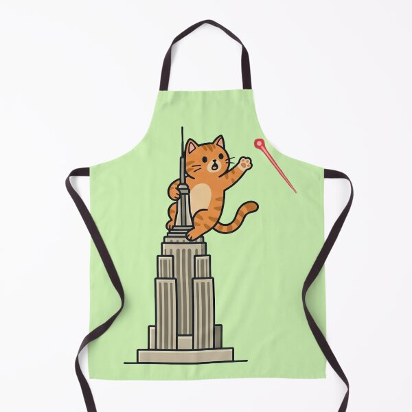 Item preview, Funny Orange Cat Empire State Building Laser Pointer designed and sold by MythoWorldddd.