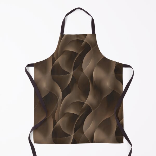 Item preview, Mocha Fluid Abstract Pattern designed and sold by MegaNovaArt.