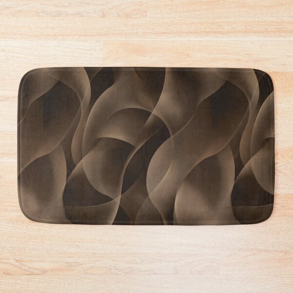 Item preview, Mocha Fluid Abstract Pattern designed and sold by MegaNovaArt.