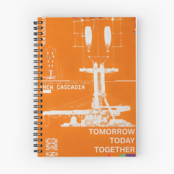 Item preview, New Cascadia's Tomorrow Poster - MARATHON designed and sold by FigNewto.