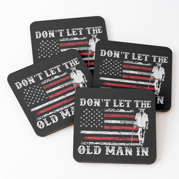 Item preview, Don't Let The Old Man In, Vintage American Flag designed and sold by OndaLifeCo.