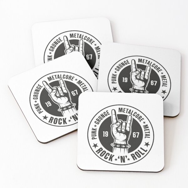 Item preview, Retro Rock 'n' Roll Badge - Punk, Grunge, Metalcore designed and sold by AnyeloDesign.