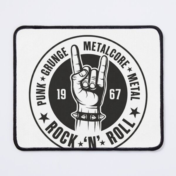 Item preview, Retro Rock 'n' Roll Badge - Punk, Grunge, Metalcore designed and sold by AnyeloDesign.