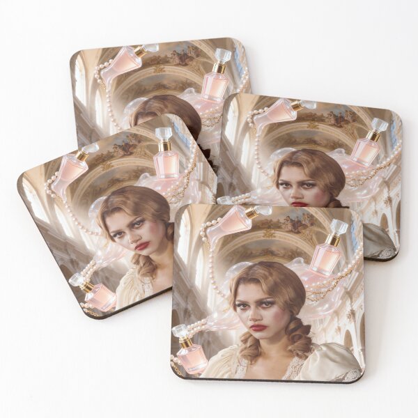 Item preview, Ethereal Muse: Baroque Perfume Dream Art Zendaya designed and sold by y2kponyclub.