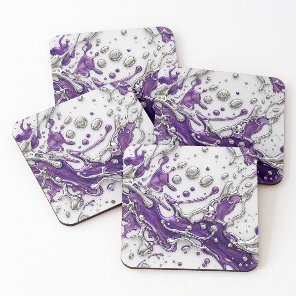 Item preview, Violet Mercury & Silver Chrome // NW designed and sold by Nafas Wing.