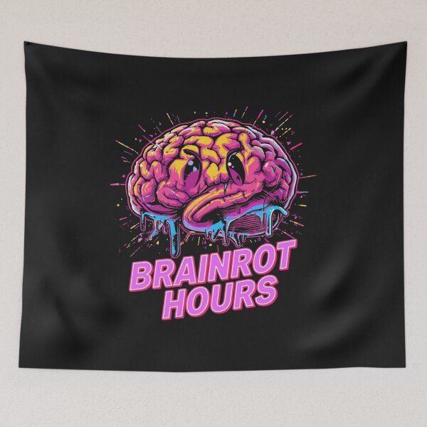 Item preview, Melting Brainrot Glitch Emoji designed and sold by Zakrytos ★★★★★.