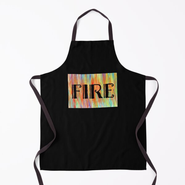 Item preview, Abstract Fire - Bold Typography Design designed and sold by justcoolretail.