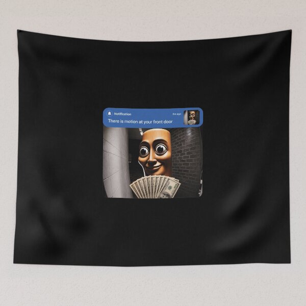 Item preview, There is Motion at Your Front Door Tung Tung Tung sahur Meme designed and sold by OndaLifeCo.