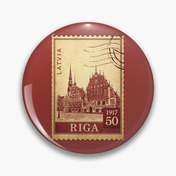 Item preview, Riga Latvia Old Town House of the Blackheads Travel Souvenir Europe Postcard designed and sold by Annika Shurafa.
