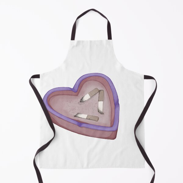 Item preview, Ashtray Heart — Dark Cute Illustration designed and sold by Reverber.arting.