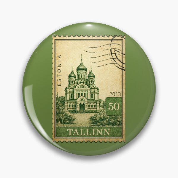 Item preview, Tallinn Estonia Alexander Nevsky Cathedral Old Town Travel Souvenir Europe Postcard designed and sold by Annika Shurafa.