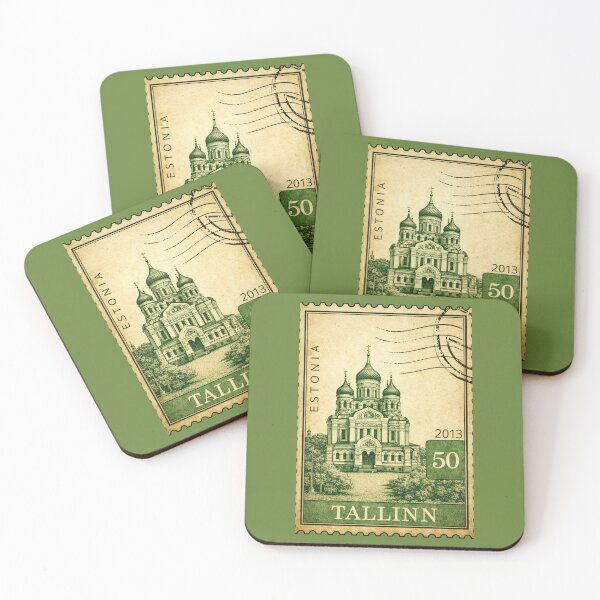 Item preview, Tallinn Estonia Alexander Nevsky Cathedral Old Town Travel Souvenir Europe Postcard designed and sold by Annika Shurafa.