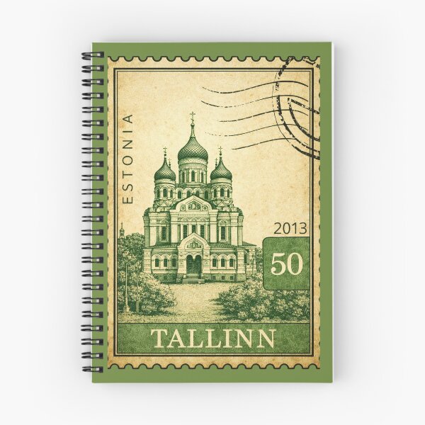 Item preview, Tallinn Estonia Alexander Nevsky Cathedral Old Town Travel Souvenir Europe Postcard designed and sold by Annika Shurafa.