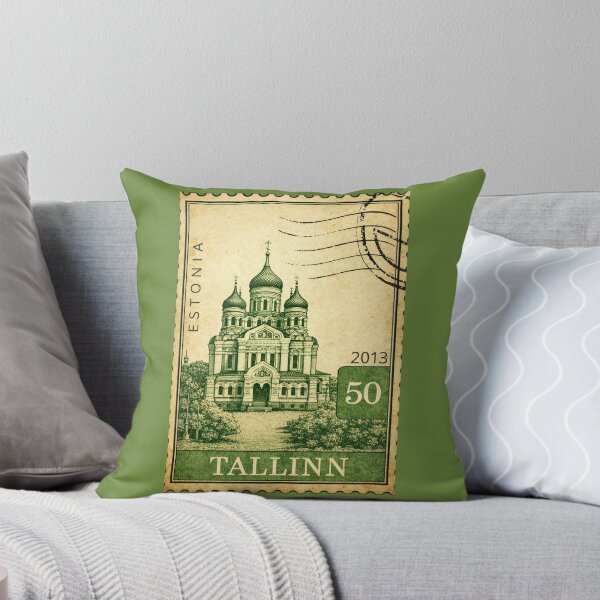 Item preview, Tallinn Estonia Alexander Nevsky Cathedral Old Town Travel Souvenir Europe Postcard designed and sold by Annika Shurafa.