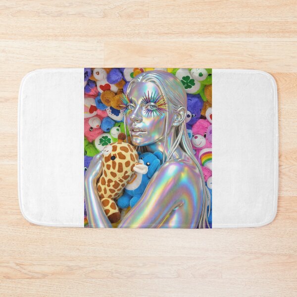 Item preview, Hunter Schafer: Chrome Goddess & Plushie Dream Art designed and sold by y2kponyclub.