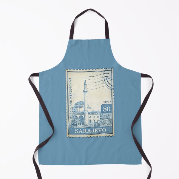 Item preview, Sarajevo Bosnia Herzegovina Mosque Old Town Travel Souvenir Europe Postcard designed and sold by Annika Shurafa.