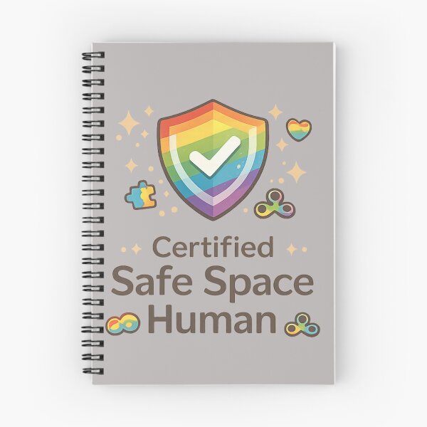 Item preview, Inclusive LGBTQ Therapist Design Certified Safe Space Human ADHD Autism Friendly Counselor Gift designed and sold by Im-Ara.