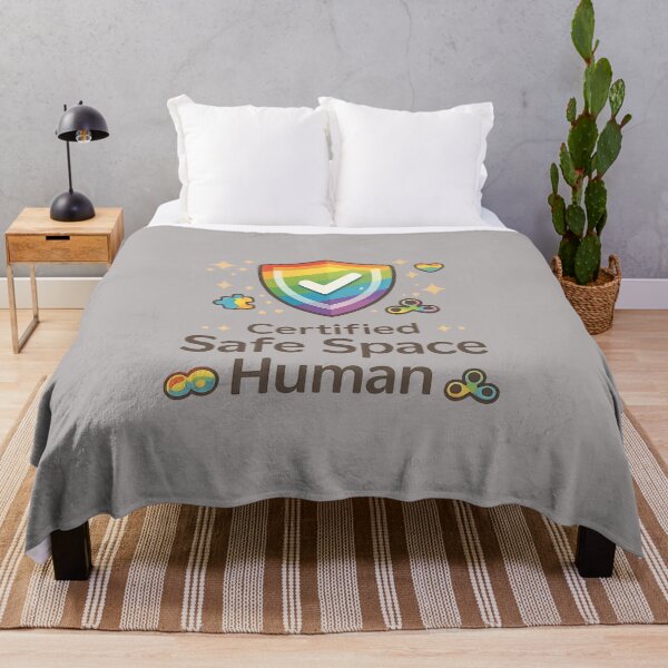 Item preview, Inclusive LGBTQ Therapist Design Certified Safe Space Human ADHD Autism Friendly Counselor Gift designed and sold by Im-Ara.
