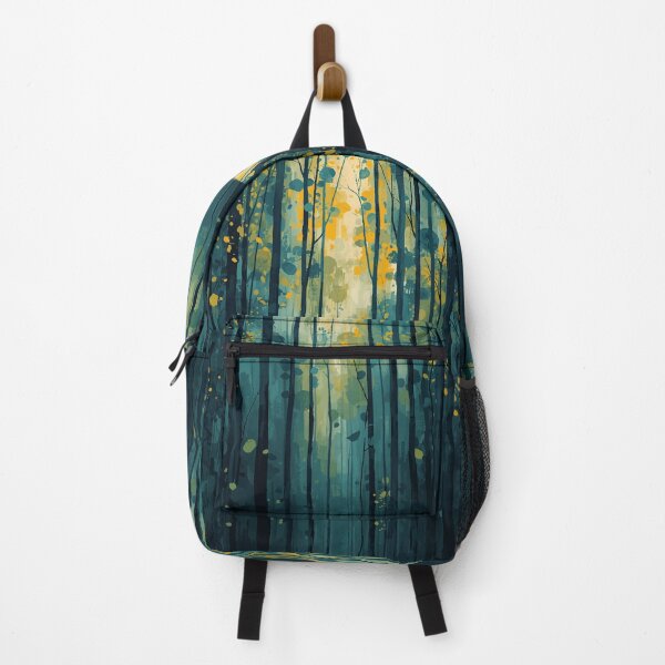 Artikelvorschau, Goldene Blätter im Teal Wood entworfen und verkauft von AbstractAnom.