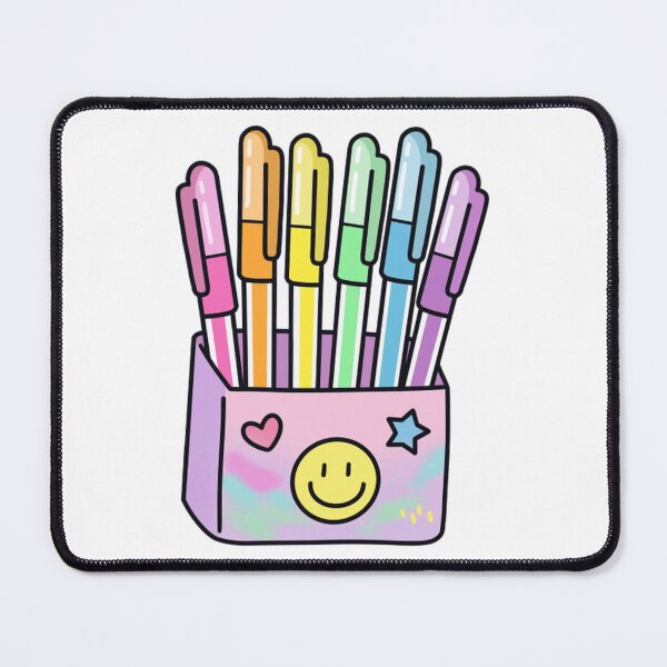 Item preview, Cute Pastel Pen Pot Kawaii Stationery Desk Decor designed and sold by AnneY2k.