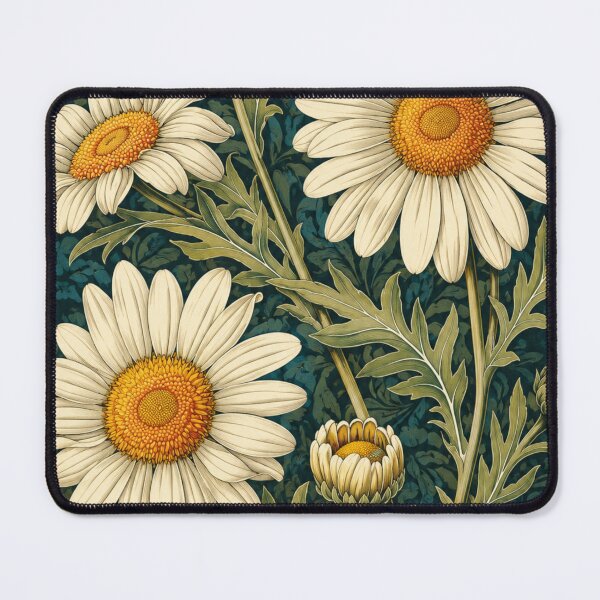 Item preview, Daisy Art Nouveau Botanical Illustration for Vintage Decor Lovers designed and sold by RickE.