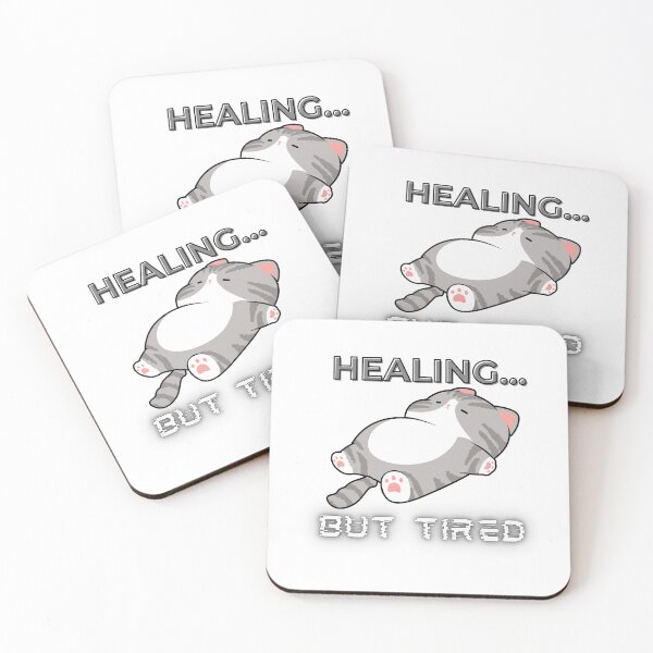 Item preview, Healing But Tired Aesthetic Design designed and sold by SoftSoul.co.