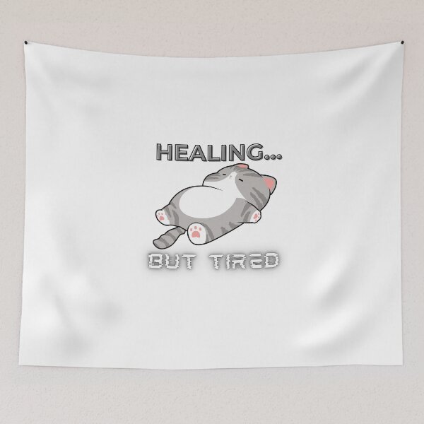 Item preview, Healing But Tired Aesthetic Design designed and sold by SoftSoul.co.