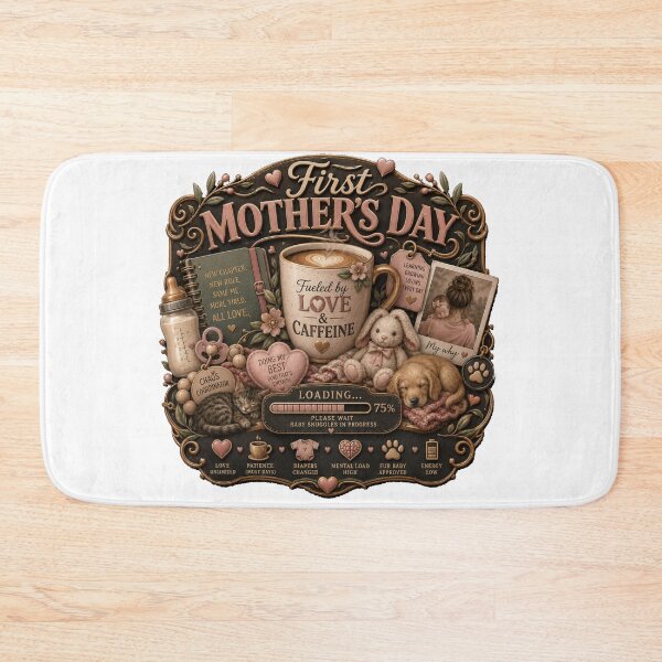 Item preview, First Mother's Day Loading T Shirt, Baby Loading Expert Mode Mug, Funny New Mom Gift designed and sold by YMLux.