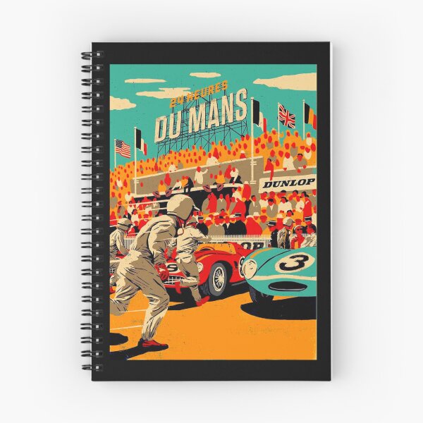 Item preview, Blast from the past art Gran Premio France Du Mans 1950 designed and sold by Helios Be. Lavsh.