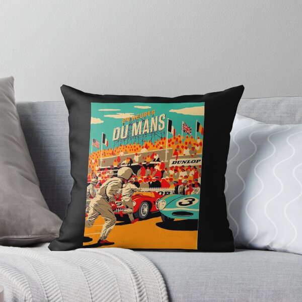 Item preview, Blast from the past art Gran Premio France Du Mans 1950 designed and sold by Helios Be. Lavsh.