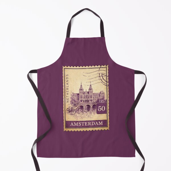 Item preview, Amsterdam Netherlands Rijksmuseum Travel souvenir Europe Postcard designed and sold by Annika Shurafa.