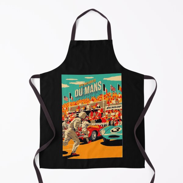 Item preview, Blast from the past art Gran Premio France Du Mans 1950 designed and sold by Helios Be. Lavsh.