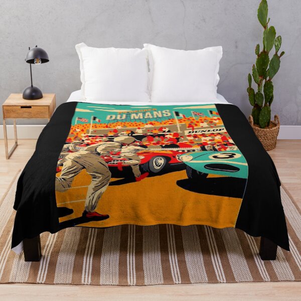 Item preview, Blast from the past art Gran Premio France Du Mans 1950 designed and sold by Helios Be. Lavsh.
