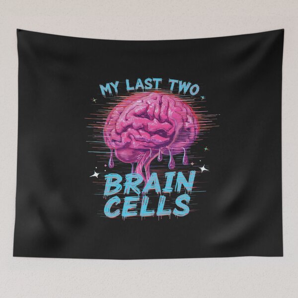 Item preview, Last Two Brain Cells Glitch designed and sold by Zakrytos ★★★★★.